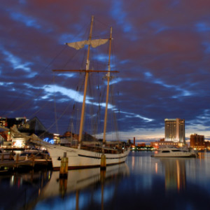 Dawn at Inner Harbour