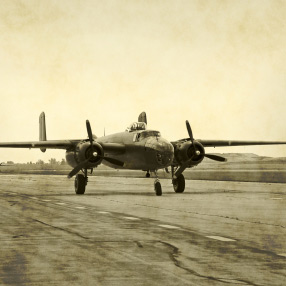 An Old WWII Bomber