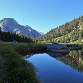 The High Sierras in Kings Canyon National Park