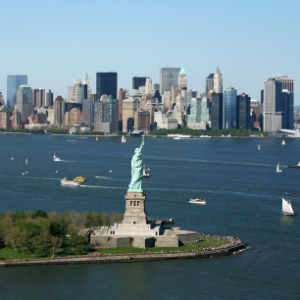 New York Harbour and Skyline