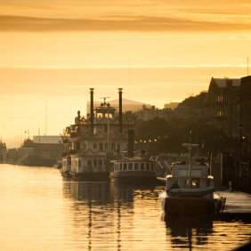 Sunset on the Savannah River
